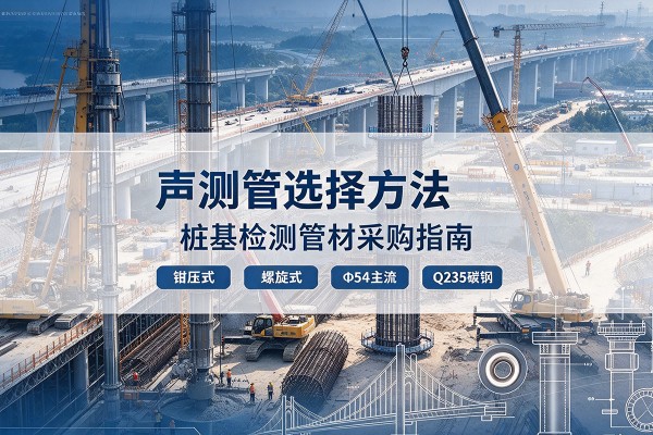 勃利声测管选型标准