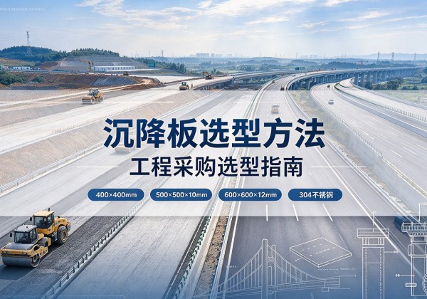 勃利沉降板选择方法